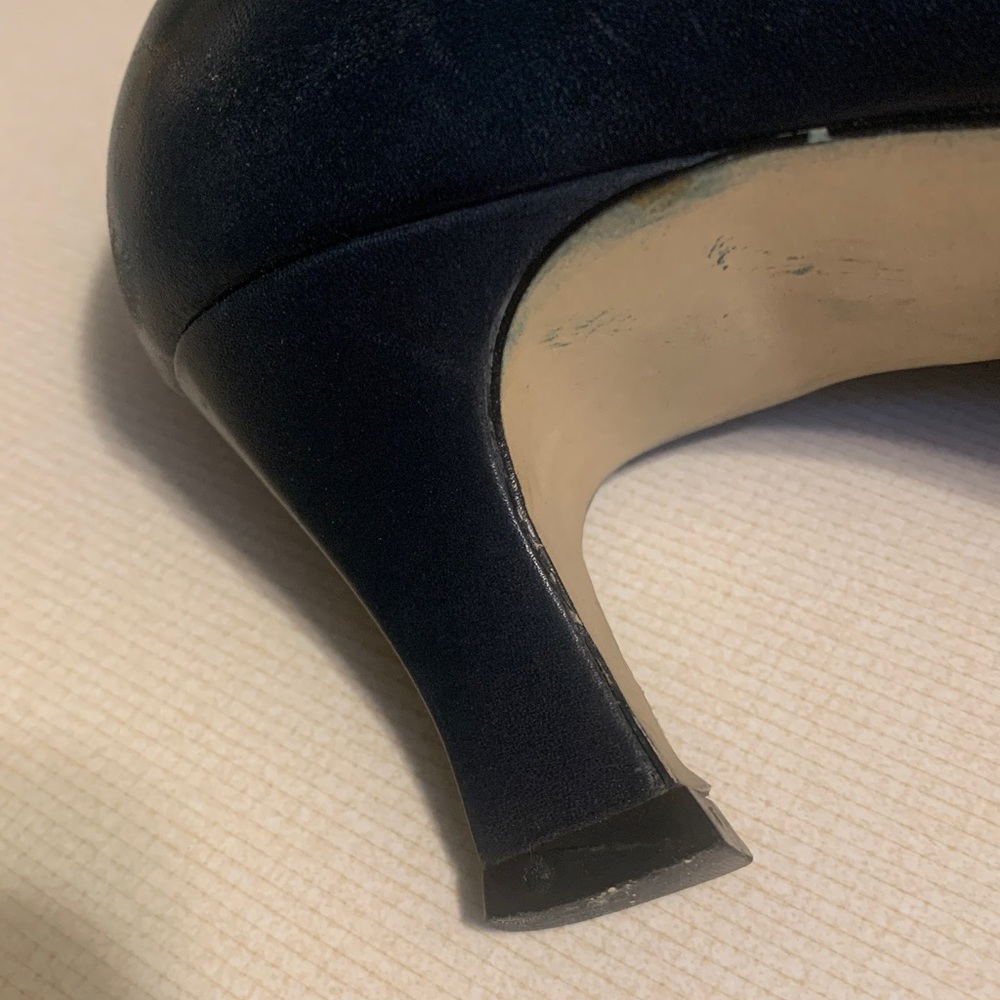 Nine West Dark Leather Heels - Picture 7 of 7